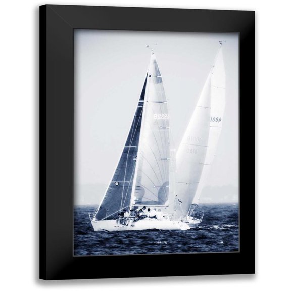 Hausenflock, Alan 11x14 Black Modern Framed Museum Art Print Titled - Summertime Race V