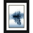 thumbnail image 1 of Hausenflock, Alan 11x14 Black Ornate Wood Framed with Double Matting Museum Art Print Titled - Fog on the Lake II, 1 of 4