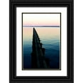 thumbnail image 1 of Hausenflock, Alan 11x14 Black Ornate Wood Framed with Double Matting Museum Art Print Titled - Toward the Horizon I, 1 of 4