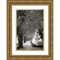 thumbnail image 1 of Hausenflock, Alan 11x14 Gold Ornate Wood Framed with Double Matting Museum Art Print Titled - Small Town Autumn III, 1 of 4