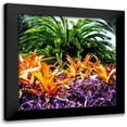 thumbnail image 1 of Hausenflock, Alan 12x12 Black Modern Framed Museum Art Print Titled - Tropical Garden I, 1 of 5