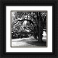 thumbnail image 1 of Hausenflock, Alan 12x12 Black Ornate Wood Framed with Double Matting Museum Art Print Titled - Charleston Oaks Sq IX, 1 of 4