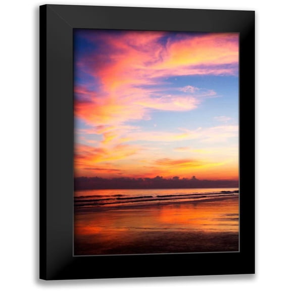 Hausenflock, Alan 13x18 Black Modern Framed Museum Art Print Titled - Red Sunrise I
