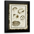 thumbnail image 1 of Hausenflock, Alan 13x18 Black Modern Framed Museum Art Print Titled - Sand and Shells II, 1 of 5