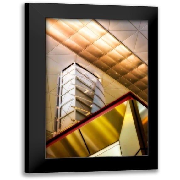 Hausenflock, Alan 13x18 Black Modern Framed Museum Art Print Titled - Steel and Light II