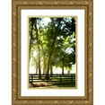 thumbnail image 1 of Hausenflock, Alan 13x18 Gold Ornate Wood Framed with Double Matting Museum Art Print Titled - Misty Sunrise III, 1 of 4