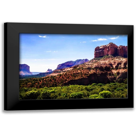 Hausenflock, Alan 14x11 Black Modern Framed Museum Art Print Titled - Cathedral Rock II