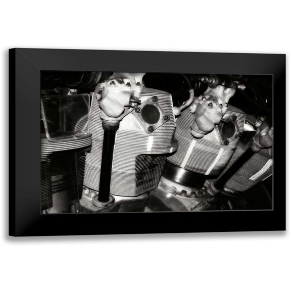 Hausenflock, Alan 14x11 Black Modern Framed Museum Art Print Titled - Engine VI