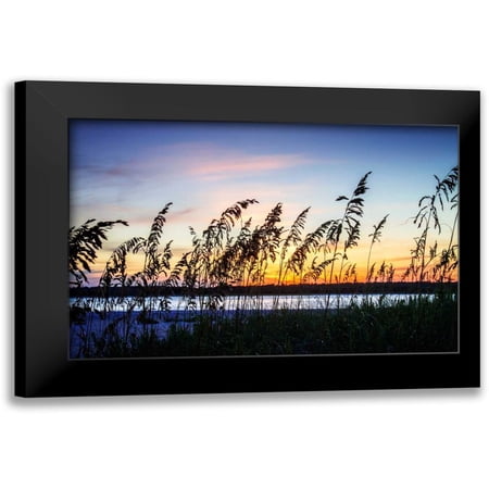 Hausenflock, Alan 14x11 Black Modern Framed Museum Art Print Titled - Masonboro Sunset I