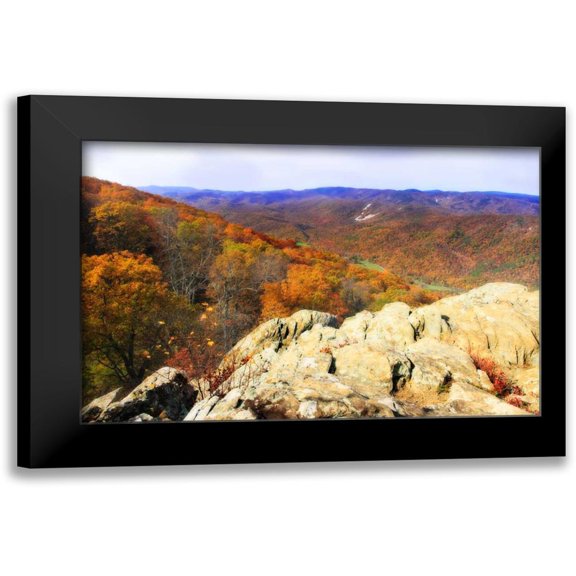 Hausenflock, Alan 14x11 Black Modern Framed Museum Art Print Titled - Wildcat Ridge IV