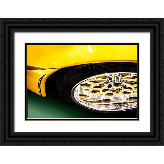 Hausenflock, Alan 14x11 Black Ornate Wood Framed with Double Matting Museum Art Print Titled - Firebird