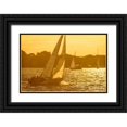 thumbnail image 1 of Hausenflock, Alan 14x11 Black Ornate Wood Framed with Double Matting Museum Art Print Titled - Windward Sunset I, 1 of 4
