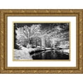thumbnail image 1 of Hausenflock, Alan 14x11 Gold Ornate Wood Framed with Double Matting Museum Art Print Titled - Bryan Lake II, 1 of 4