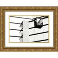 thumbnail image 1 of Hausenflock, Alan 14x11 Gold Ornate Wood Framed with Double Matting Museum Art Print Titled - Glass and Steel I, 1 of 4