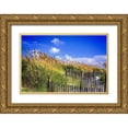 thumbnail image 1 of Hausenflock, Alan 14x11 Gold Ornate Wood Framed with Double Matting Museum Art Print Titled - Summer at the Beach I, 1 of 4