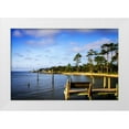 thumbnail image 1 of Hausenflock, Alan 14x11 White Modern Wood Framed Museum Art Print Titled - Cedar Island Bay, 1 of 4