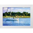 thumbnail image 1 of Hausenflock, Alan 14x11 White Modern Wood Framed Museum Art Print Titled - Horses on Carrot Island, 1 of 4