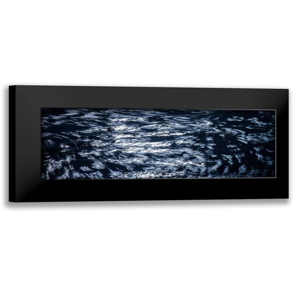 Hausenflock, Alan 14x7 Black Modern Framed Museum Art Print Titled - Ebb Tide I