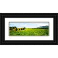 thumbnail image 1 of Hausenflock, Alan 14x7 Black Ornate Wood Framed with Double Matting Museum Art Print Titled - Mountain Vista I, 1 of 4