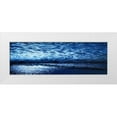 thumbnail image 1 of Hausenflock, Alan 14x7 White Modern Wood Framed Museum Art Print Titled - Blue Water I, 1 of 4