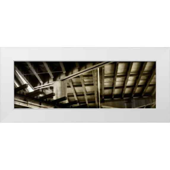 Hausenflock, Alan 14x7 White Modern Wood Framed Museum Art Print Titled - Structure I