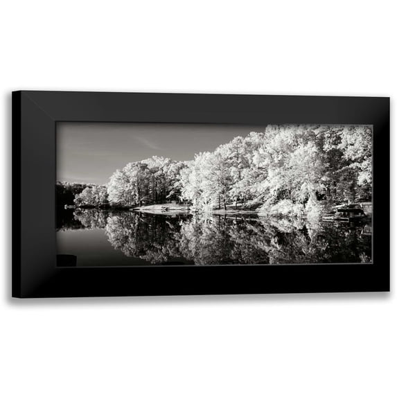 Hausenflock, Alan 14x9 Black Modern Framed Museum Art Print Titled - Cherokee Lake I