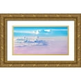thumbnail image 1 of Hausenflock, Alan 14x9 Gold Ornate Wood Framed with Double Matting Museum Art Print Titled - Above the Clouds II, 1 of 4