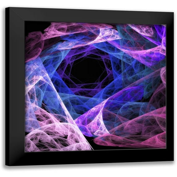 Hausenflock, Alan 15x15 Black Modern Framed Museum Art Print Titled - Plazma Tunnel