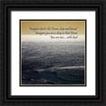 thumbnail image 1 of Hausenflock, Alan 15x15 Black Ornate Wood Framed with Double Matting Museum Art Print Titled - Gods Ocean, 1 of 4