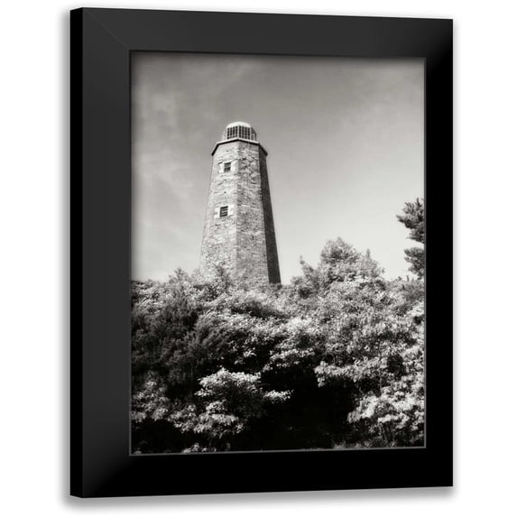 Hausenflock, Alan 17x24 Black Modern Framed Museum Art Print Titled - Old Cape Henry Light I