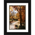 thumbnail image 1 of Hausenflock, Alan 17x24 Black Ornate Wood Framed with Double Matting Museum Art Print Titled - Autumn on Kent Farm IV, 1 of 4