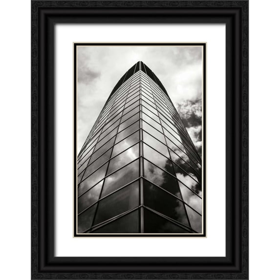 Hausenflock, Alan 17x24 Black Ornate Wood Framed with Double Matting Museum Art Print Titled - Tower of Clouds I