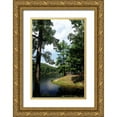 thumbnail image 1 of Hausenflock, Alan 17x24 Gold Ornate Wood Framed with Double Matting Museum Art Print Titled - Douthat Lake III, 1 of 4