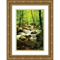 thumbnail image 1 of Hausenflock, Alan 17x24 Gold Ornate Wood Framed with Double Matting Museum Art Print Titled - White Oak River I, 1 of 4