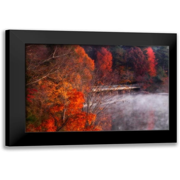Hausenflock, Alan 18x13 Black Modern Framed Museum Art Print Titled - Cold Autumn Morning I
