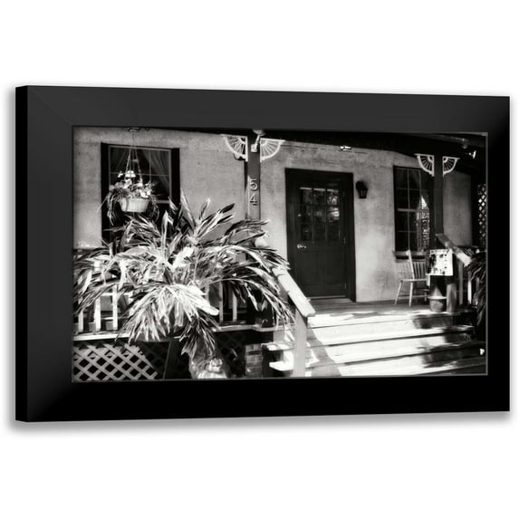 Hausenflock, Alan 18x13 Black Modern Framed Museum Art Print Titled - Old Town Cafe II