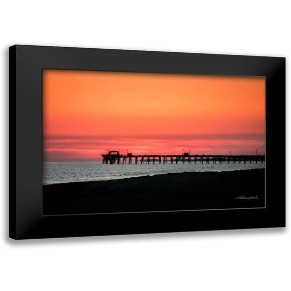Hausenflock, Alan 18x13 Black Modern Framed Museum Art Print Titled - Ready for Night Fishing