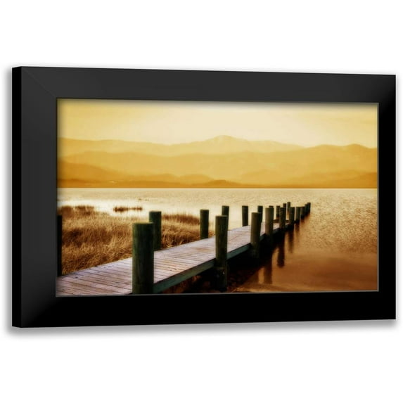Hausenflock, Alan 18x13 Black Modern Framed Museum Art Print Titled - Serenity II