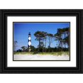 thumbnail image 1 of Hausenflock, Alan 18x13 Black Ornate Wood Framed with Double Matting Museum Art Print Titled - Cape Lookout Light III, 1 of 4