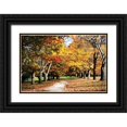 thumbnail image 1 of Hausenflock, Alan 18x13 Black Ornate Wood Framed with Double Matting Museum Art Print Titled - Maymont Maples I, 1 of 4