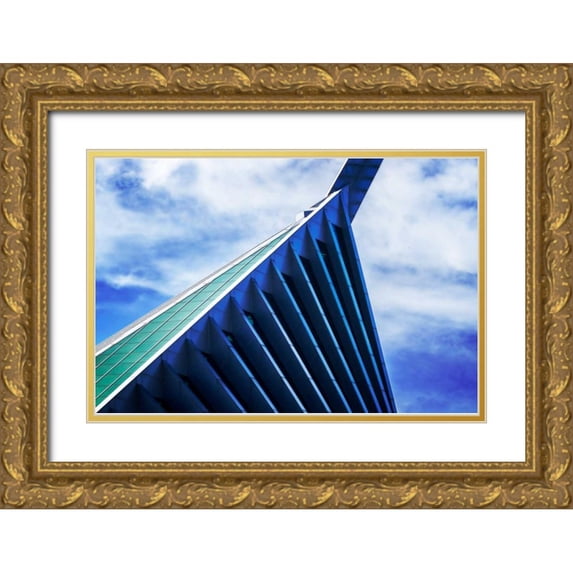Hausenflock, Alan 18x13 Gold Ornate Wood Framed with Double Matting Museum Art Print Titled - Semper Fi I