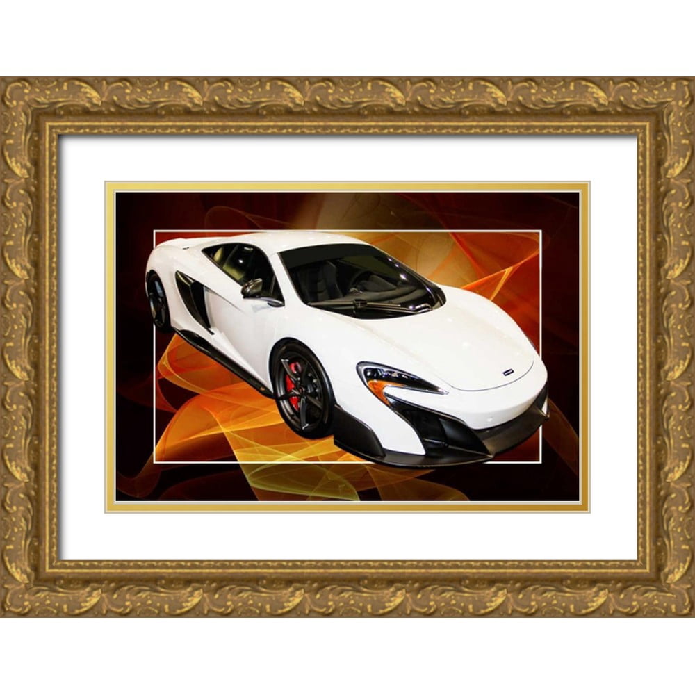 Hausenflock, Alan 32x23 White Modern Wood Framed Museum Art Print