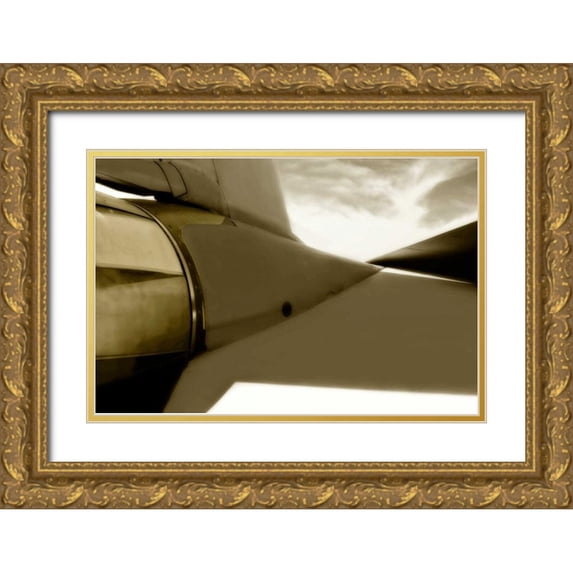 Hausenflock, Alan 18x13 Gold Ornate Wood Framed with Double Matting Museum Art Print Titled - Tomcat III