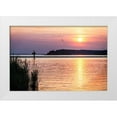 thumbnail image 1 of Hausenflock, Alan 18x13 White Modern Wood Framed Museum Art Print Titled - Ospreys at Sunset, 1 of 4