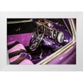 thumbnail image 1 of Hausenflock, Alan 18x13 White Modern Wood Framed Museum Art Print Titled - Purple Flamer III, 1 of 4