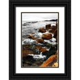 thumbnail image 1 of Hausenflock, Alan 23x32 Black Ornate Wood Framed with Double Matting Museum Art Print Titled - Sand Hill Cove II, 1 of 4