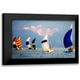 thumbnail image 1 of Hausenflock, Alan 24x17 Black Modern Framed Museum Art Print Titled - Light Air at Sunset I, 1 of 5