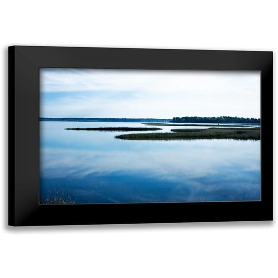 Hausenflock, Alan 24x17 Black Modern Framed Museum Art Print Titled - Still Water I