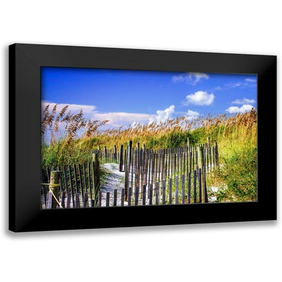 Hausenflock, Alan 24x17 Black Modern Framed Museum Art Print Titled - Summer at the Beach II