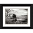thumbnail image 1 of Hausenflock, Alan 24x17 Black Ornate Wood Framed with Double Matting Museum Art Print Titled - Edgeworth Farm I, 1 of 4